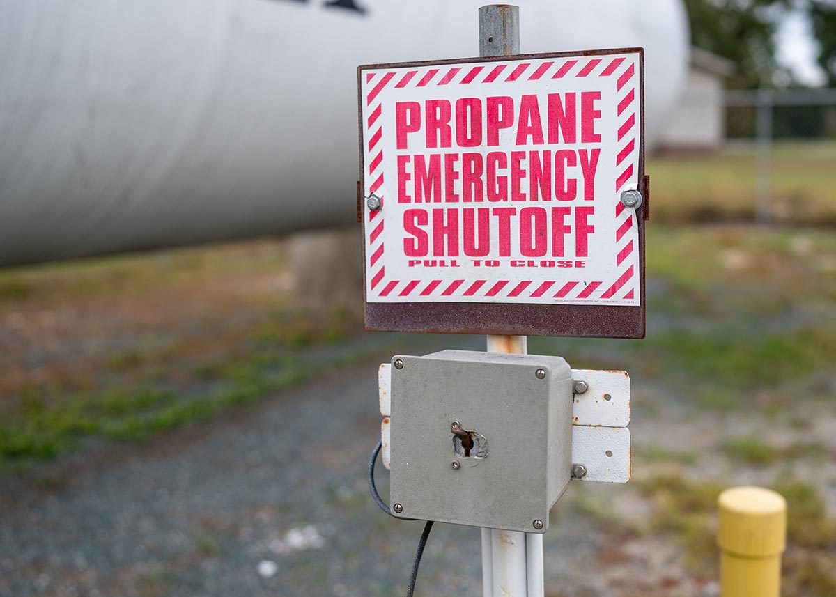 Propane Emergency Shut Off